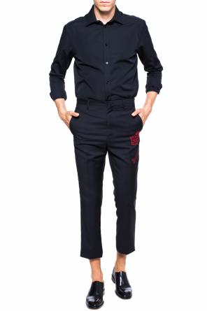 Embroidered pleat-front trousers, zdjęcie 2 Embroidered pleat-front trousers od Lanvin